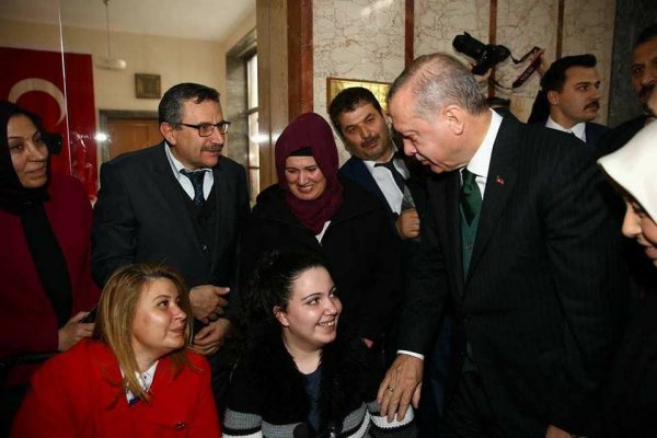 Engelli Rabia, Cumhurbaşkanı Erdoğan ile görüştü