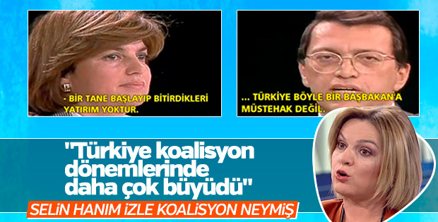 Koalisyon dönemi Tansu Çiller - Mesut Yılmaz kavgası