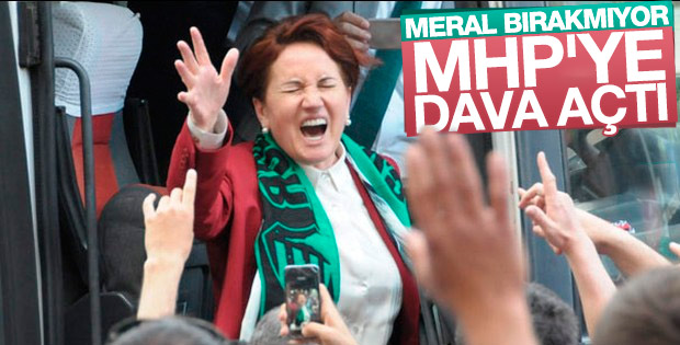 Akşener partiden ihracının iptali için mahkemeye başvurdu