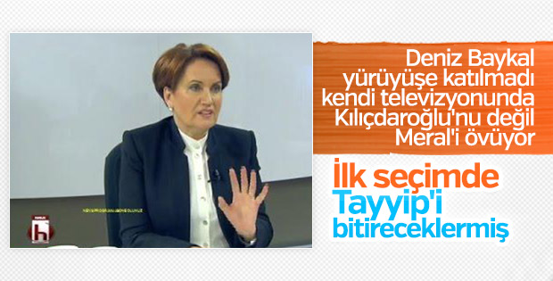 Meral Akşener'e parti desteği Halk TV'den geldi
