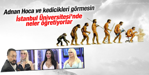 İstanbul Üniversitesi Adnan Oktar'ı kızdıracak