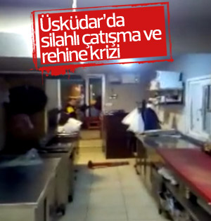 Üsküdar'da rehine krizi: 1 yaralı