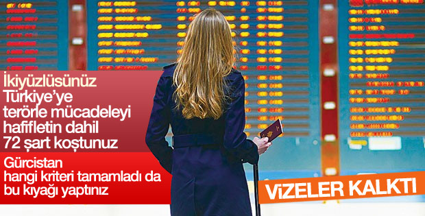 AB, Gürcistan vatandaşlarına vizesiz seyahat hakkı verdi