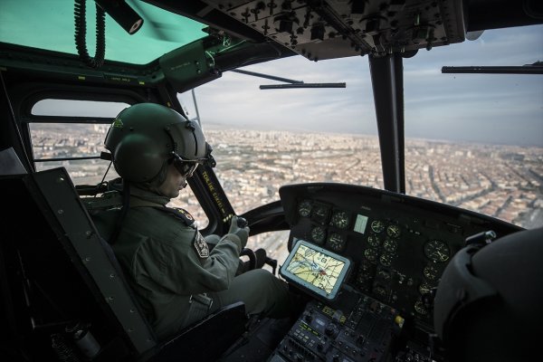 Trafik cezaları havadan tespitle geldi