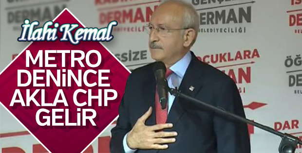 CHP lideri özgüvenle konuştu: Metro denince akla CHP gelir