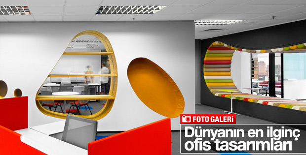 Dünyanın en ilginç ofis tasarımları