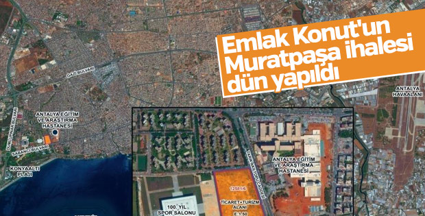 Emlak Konut'un Muratpaşa ihalesi dün yapıldı