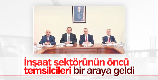 İnşaat sektörünün öncüleri bir araya geldi