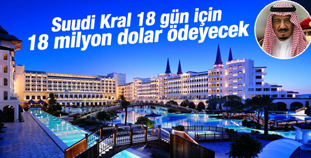 Suudi Kral Mardan Palace'ı kapattı