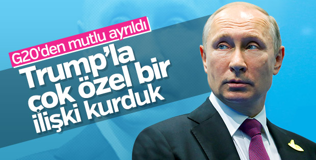 Putin'den Trump yorumu