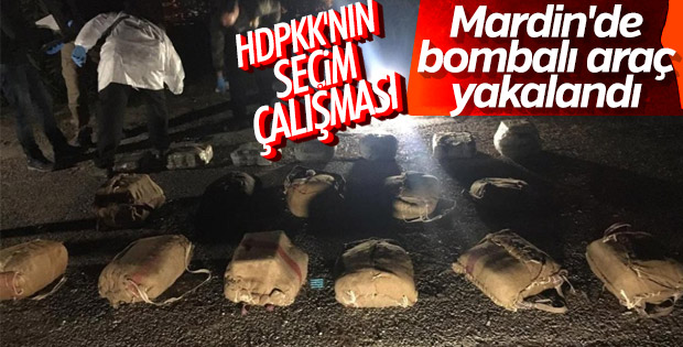 Bombalı saldırı hazırlığındaki PKK'lılar yakalandı