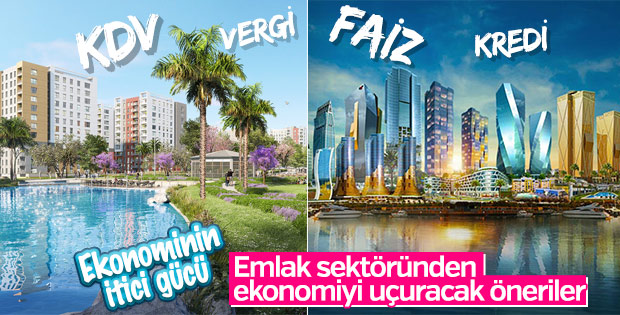 Gayrimenkul sektörü ekonomi paketiyle şaha kalkacak