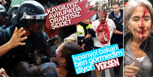 İspanya hükümeti polisleri savundu