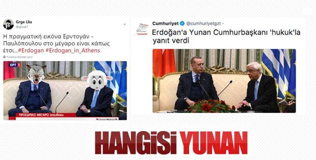 Cumhuriyet Gazetesi Yunanistan'ın yanında