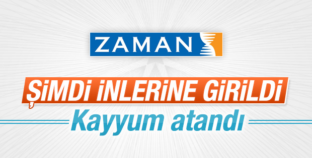 Zaman gazetesine kayyum atandı