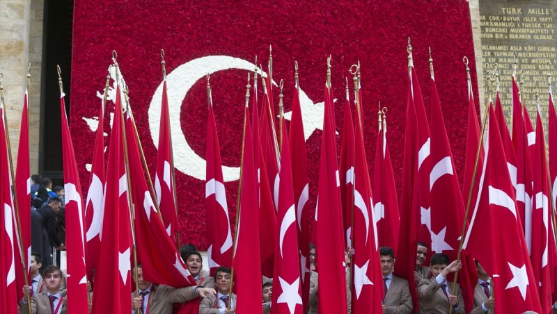 Devletin zirvesi Anıtkabir’de