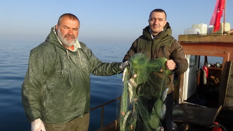 Balıkçılar, 7 yıl, 8 yıl, 10 yıl önce 100 metre ağlardan 3 kilo 5 kilo alırken son dönemlerde 15 kilo 20 kiloya kadar çıktığını belirtiyor.