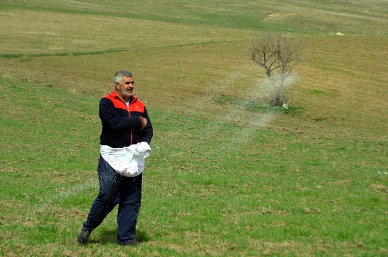 İl dışındaki çiftçilerimizin de kentte gelip ekim yaptıklarını görüyoruz.
