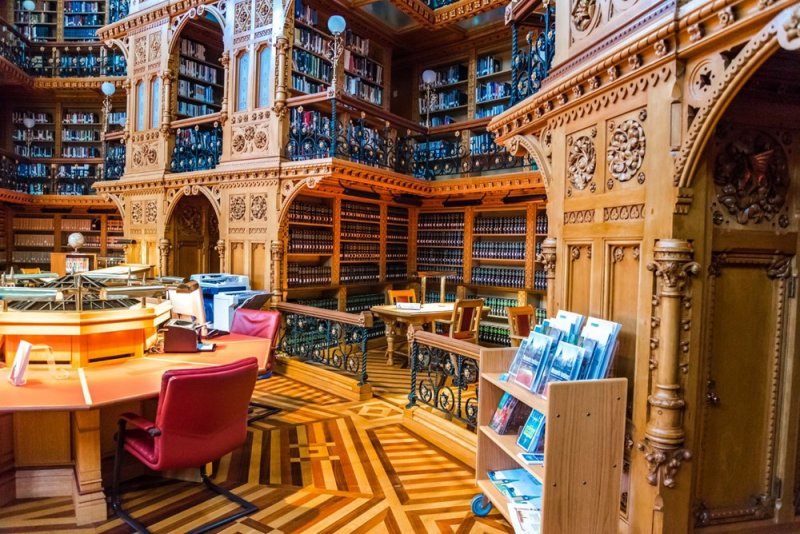 Sainte Geneviéve Library, Paris, Fransa