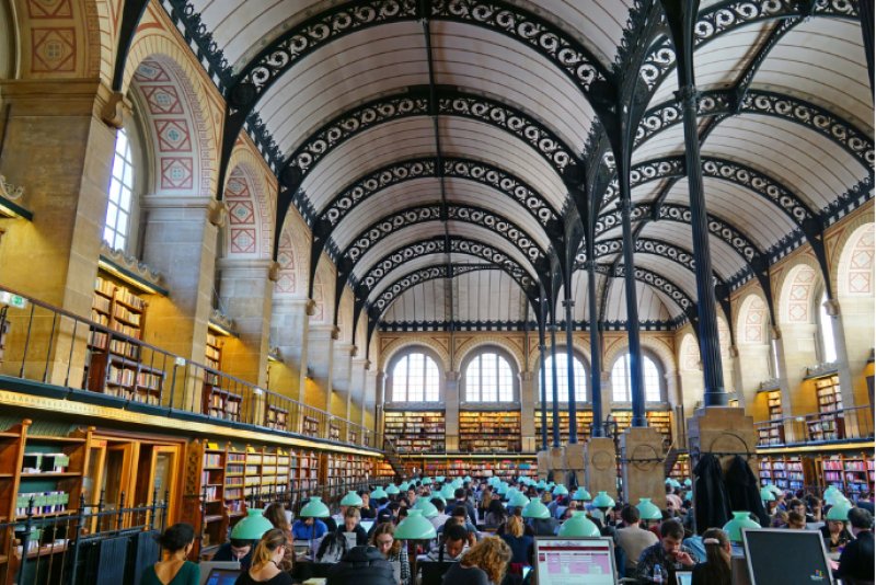Sainte Geneviéve Library, Paris, Fransa