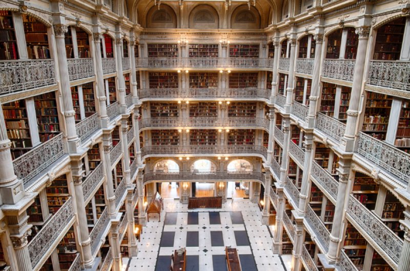 George Peabody Library, Baltimore, Amerika Birleşik Devletleri