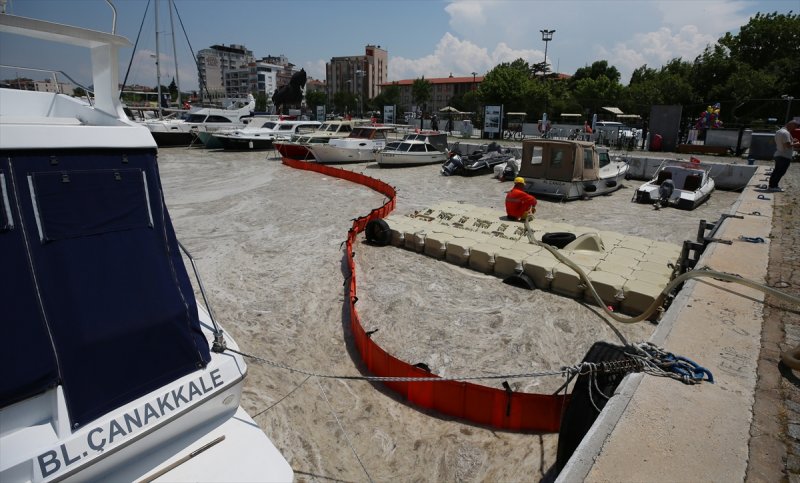 Marmara Denizi'ni saran müsilaj temizleniyor #30