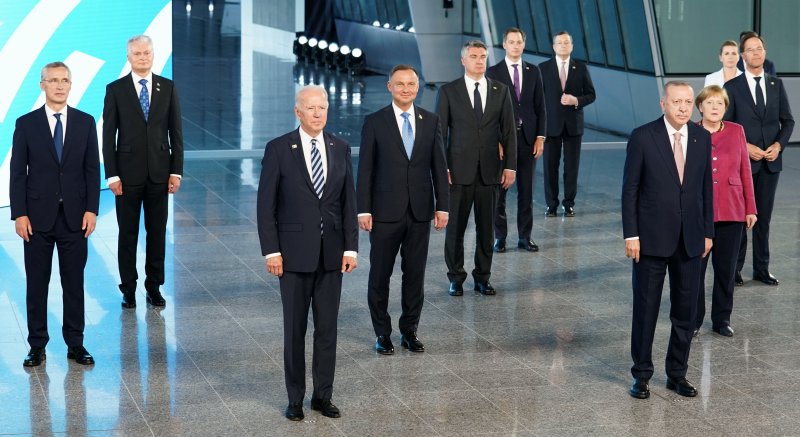 ABD Başkanı Joe Biden'ın göreve gelişinin ardından Brüksel'de gerçekleşen ilk NATO Zirvesi'nden görüntüler gelmeye devam ediyor.