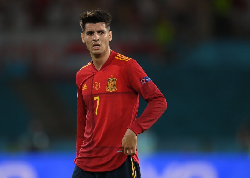 Euro 2020 İspanya - Polonya maçından kareler