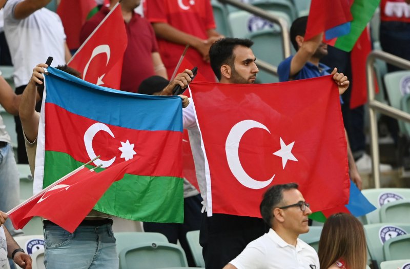 Euro 2020 Türkiye - İsviçre maçından kareler