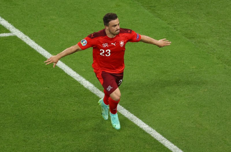 Euro 2020 Türkiye - İsviçre maçından kareler