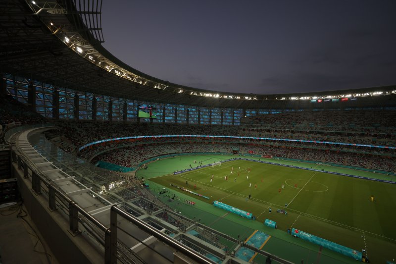 Euro 2020 Türkiye - İsviçre maçından kareler