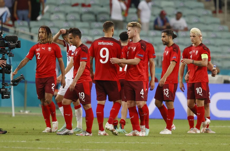Euro 2020 Türkiye - İsviçre maçından kareler
