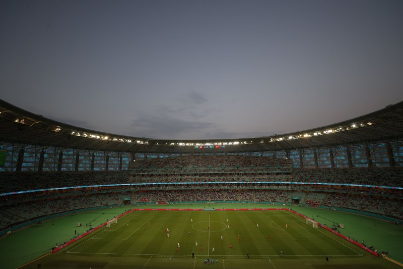 Euro 2020 Türkiye - İsviçre maçından kareler