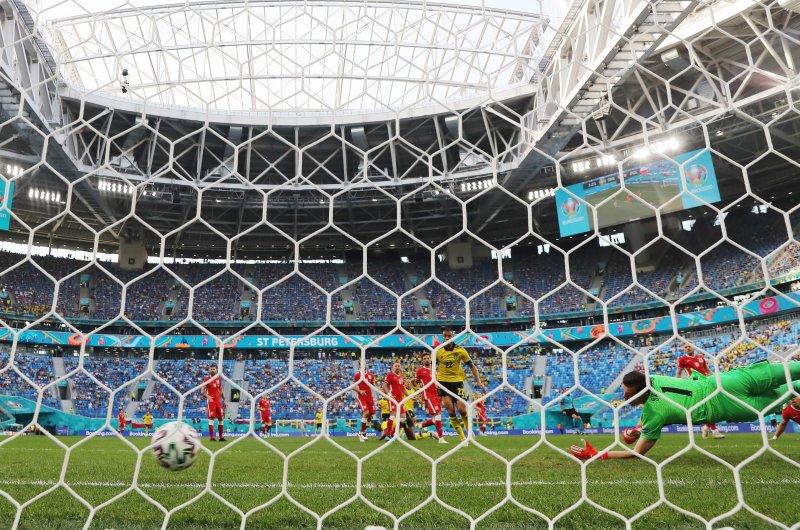 Euro 2020 İsveç - Polonya maçından kareler