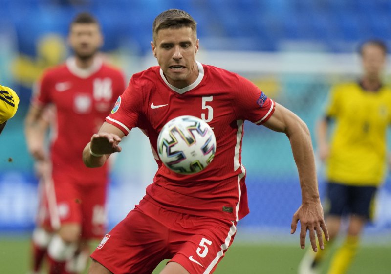 Euro 2020 İsveç - Polonya maçından kareler