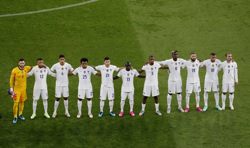 Euro 2020 Portekiz - Fransa maçından kareler