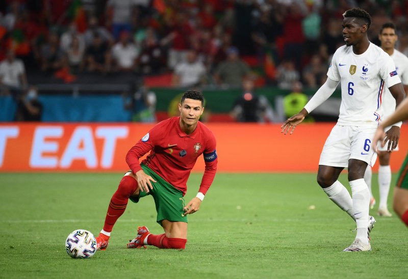 Euro 2020 Portekiz - Fransa maçından kareler