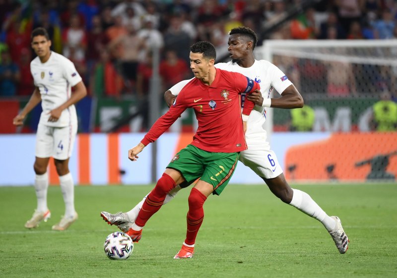 Euro 2020 Portekiz - Fransa maçından kareler