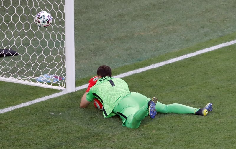 Euro 2020 İsveç - Polonya maçından kareler