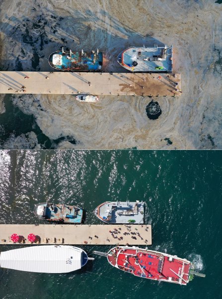 Marmara Denizi'nde müsilaj, yok denecek kadar azaldı #32