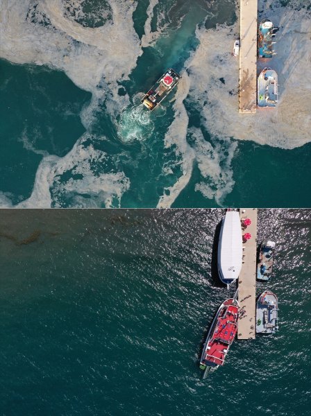 Marmara Denizi'nde müsilaj, yok denecek kadar azaldı #33