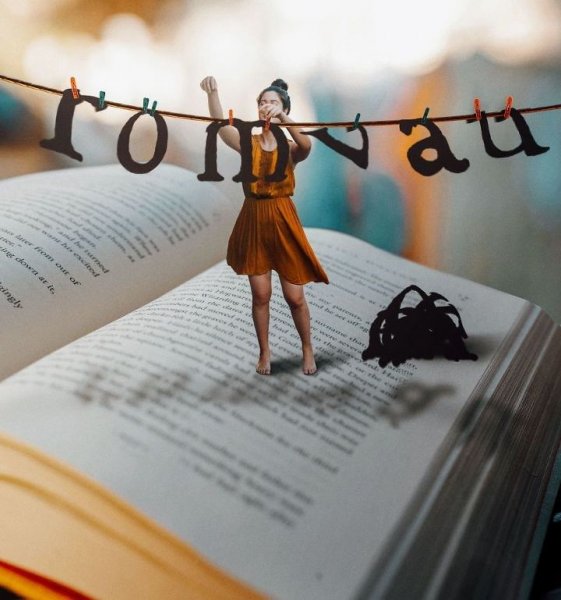 Çinli sanatçı Katrina Yu'nun harika kitap kareleri #13