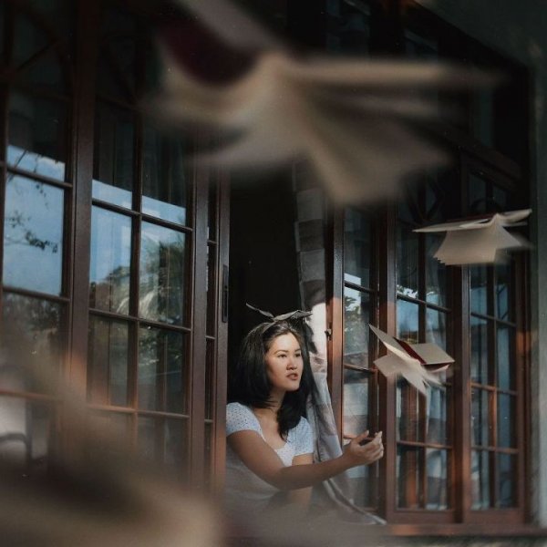 Çinli sanatçı Katrina Yu'nun harika kitap kareleri #17