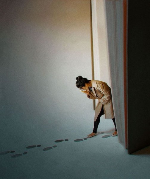 Çinli sanatçı Katrina Yu'nun harika kitap kareleri #21