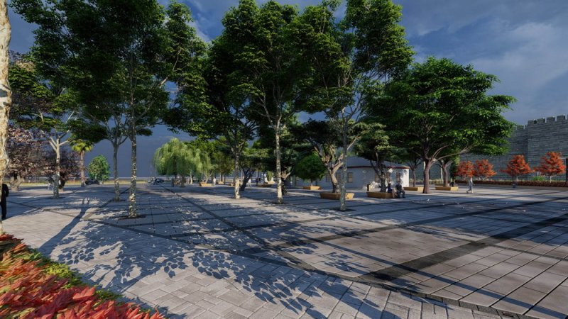 Böylelikle vatandaşlara aileleri ile huzurlu bir şekilde vakit geçirebilecekleri yeni sosyal alanlar temin ediliyor.