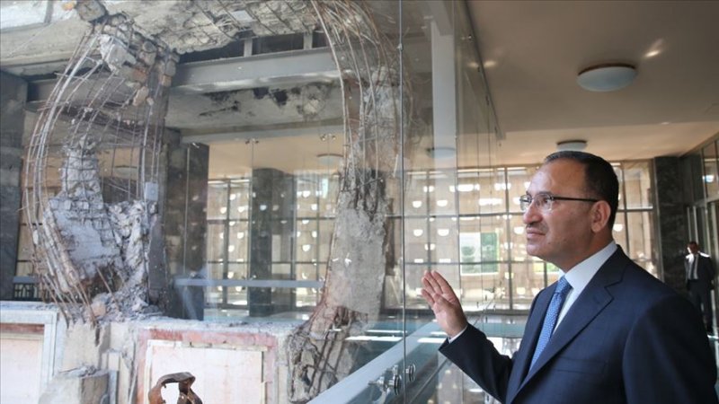 Adalet Bakanı Bekir Bozdağ, Meclis kürsüsünden,
