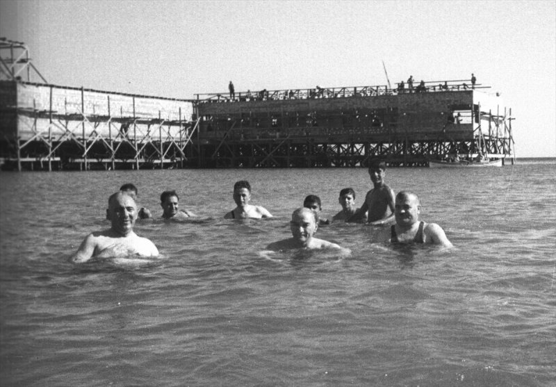 Atatürk, 4 Temmuz 1935'te Florya'da denize girmişti.