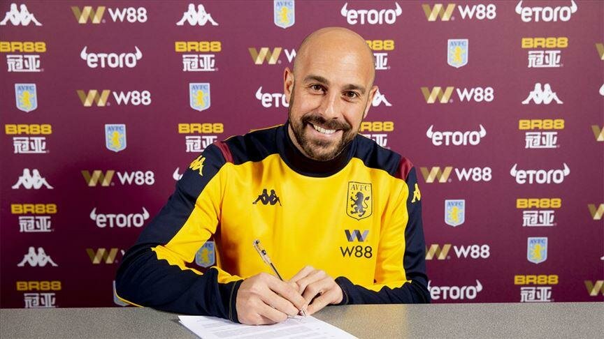 PEPE REINA: Aston Villa'nın futbolcusu/İyileşti