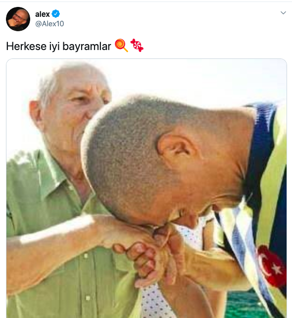 Alex de Souza: İyi bayramlar