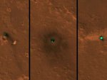 NASA'nın Mars'a gönderdiği araç uzaktan görüntülendi